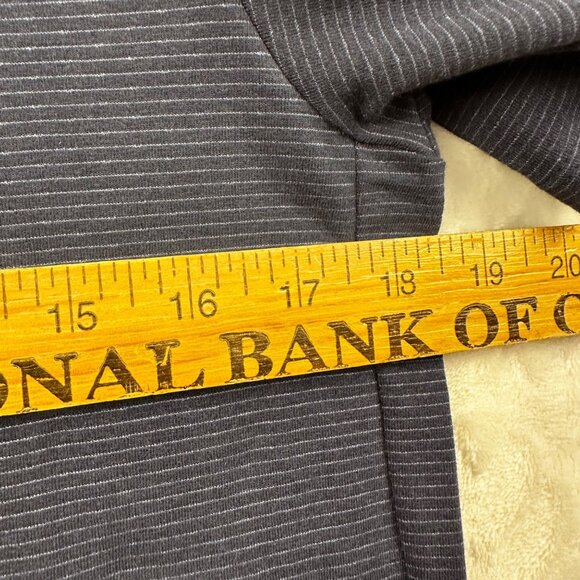 Adidas Mens Axis Tee 2.0 Training Shirt XS Navy Blue Striped Mens Activewear NWT - Picture 7 of 9